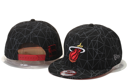 NBA Miami Heat NE Snapback Hat #285